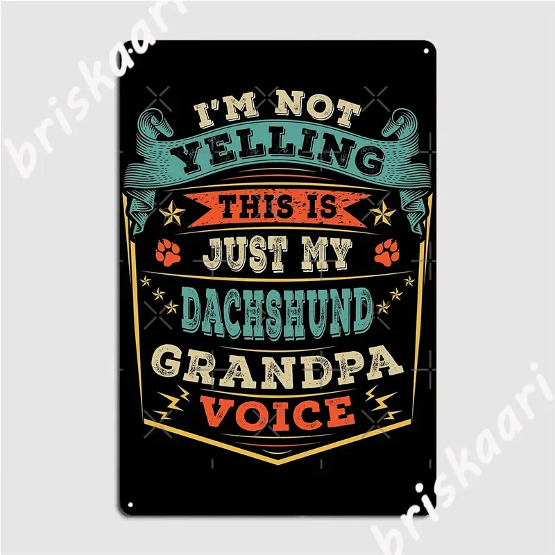 Я не кричу это просто моя такса голоса дедушки металлические знаки забавная