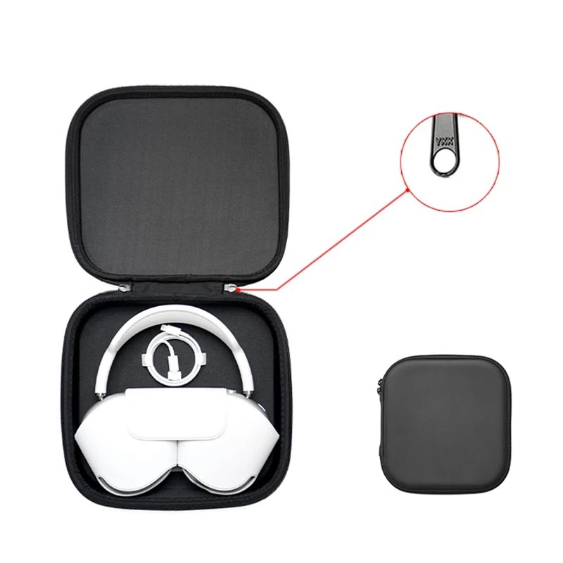

X37D подходит для A-pple Max с активным шумоподавлением, Беспроводная Bluetooth-гарнитура, защитная сумка