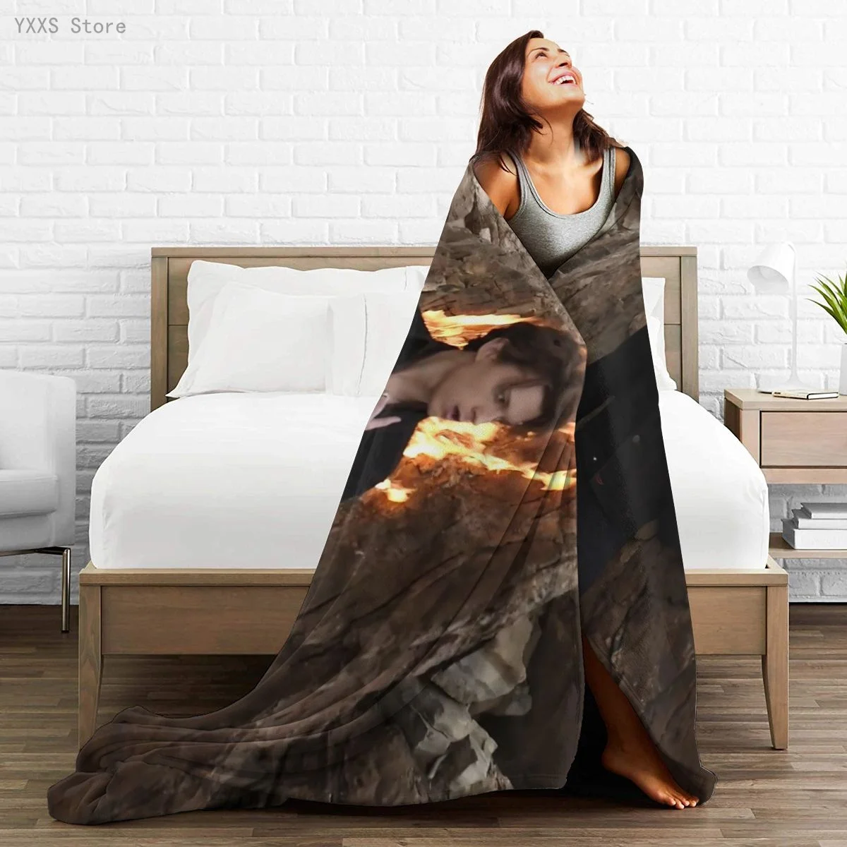 

Anime 3D printed Ultra-Soft Micro Fleece Blanket flannel throw Sherpa bedspread bedding sofa picnic fur soft blanket 300336311