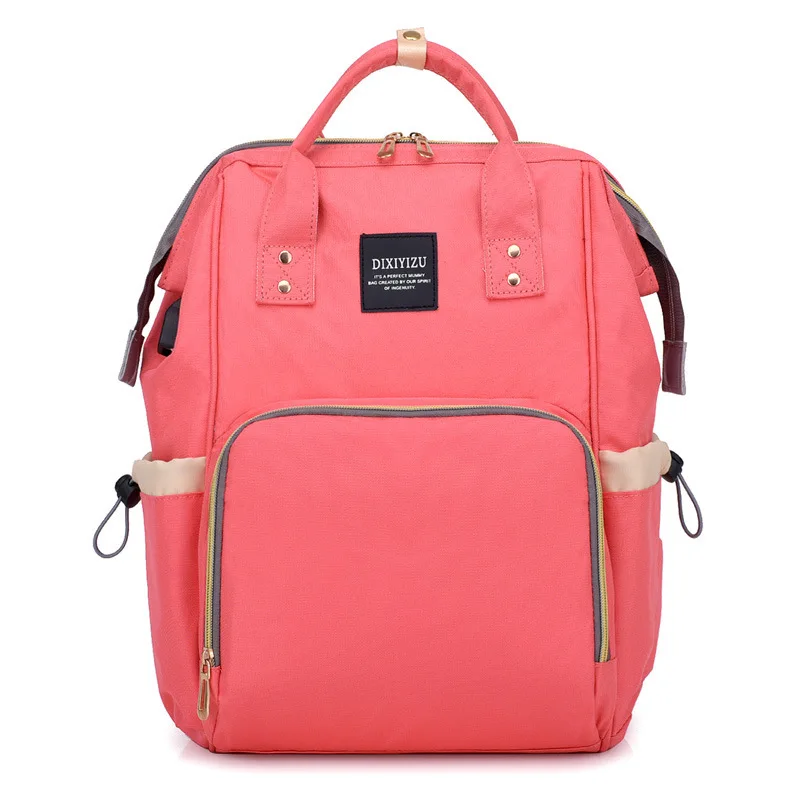 Mochila land mommy Сумка для беременных USB рюкзак Детская сумка для подгузников большой дорожный рюкзак детский Органайзер коляска сумка для кормления - Цвет: roses