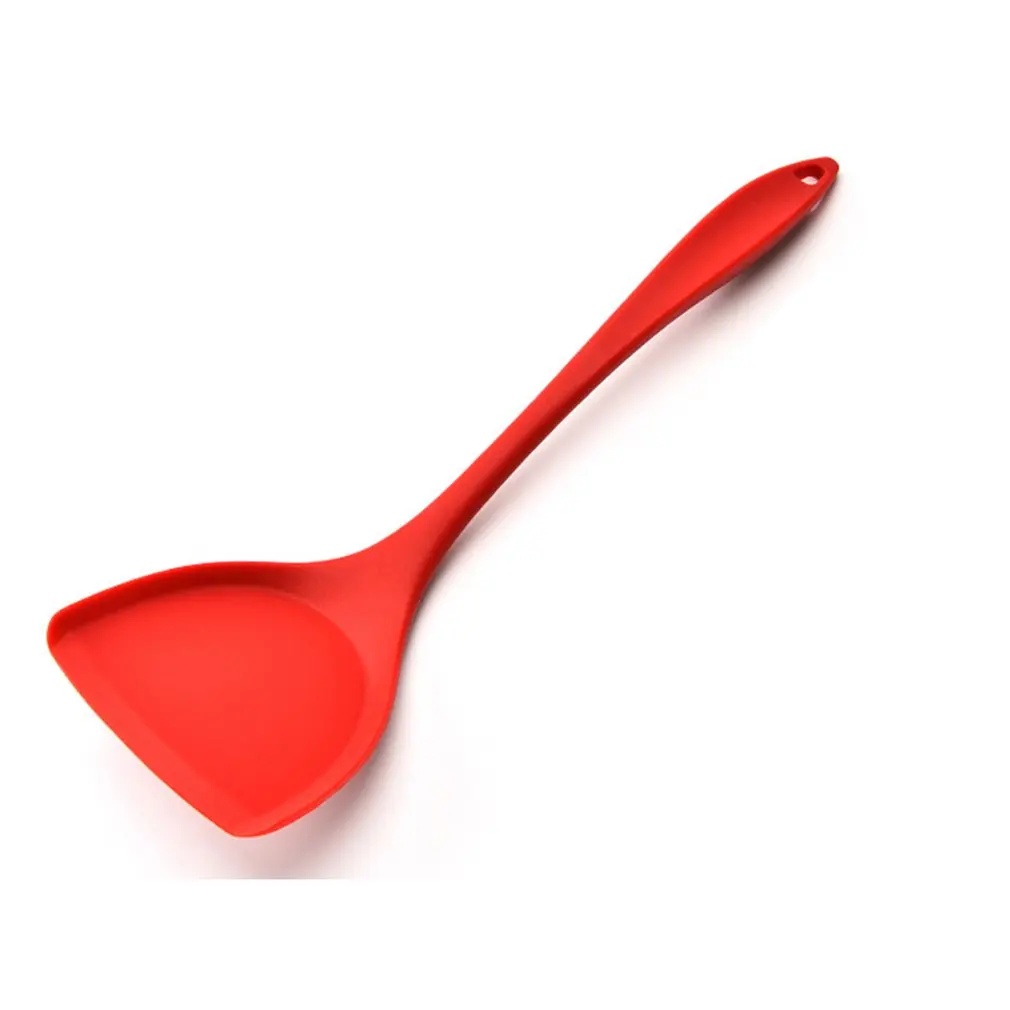 Силиконовая лопатка для кухни антипригарная в форме сердца | Дом и сад