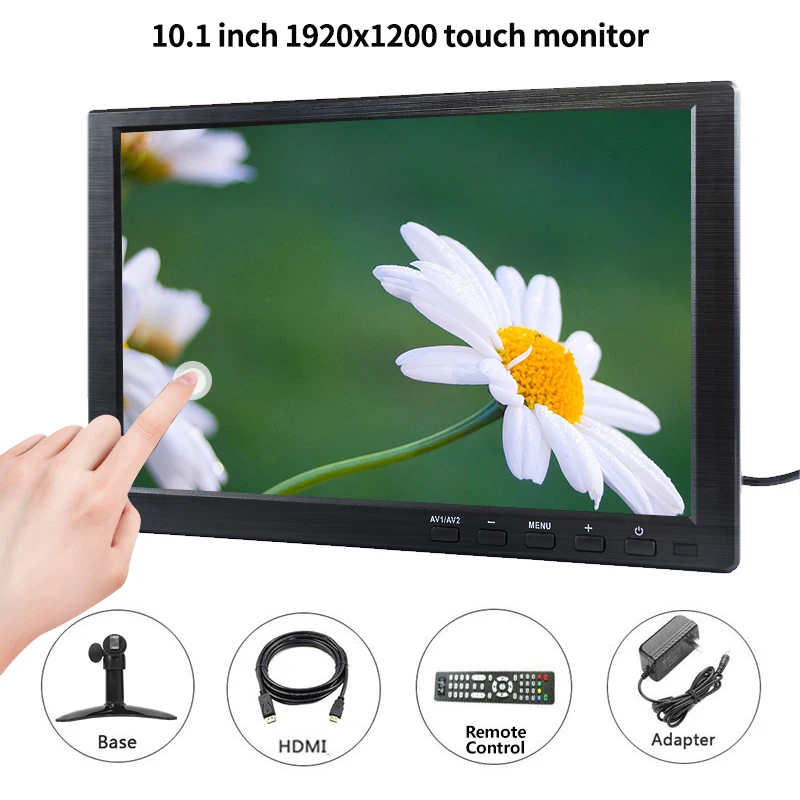 Портативный HD IPS для PS3/PS4 XBOX360 Raspberry Pi система видеонаблюдения Расширенный монитор