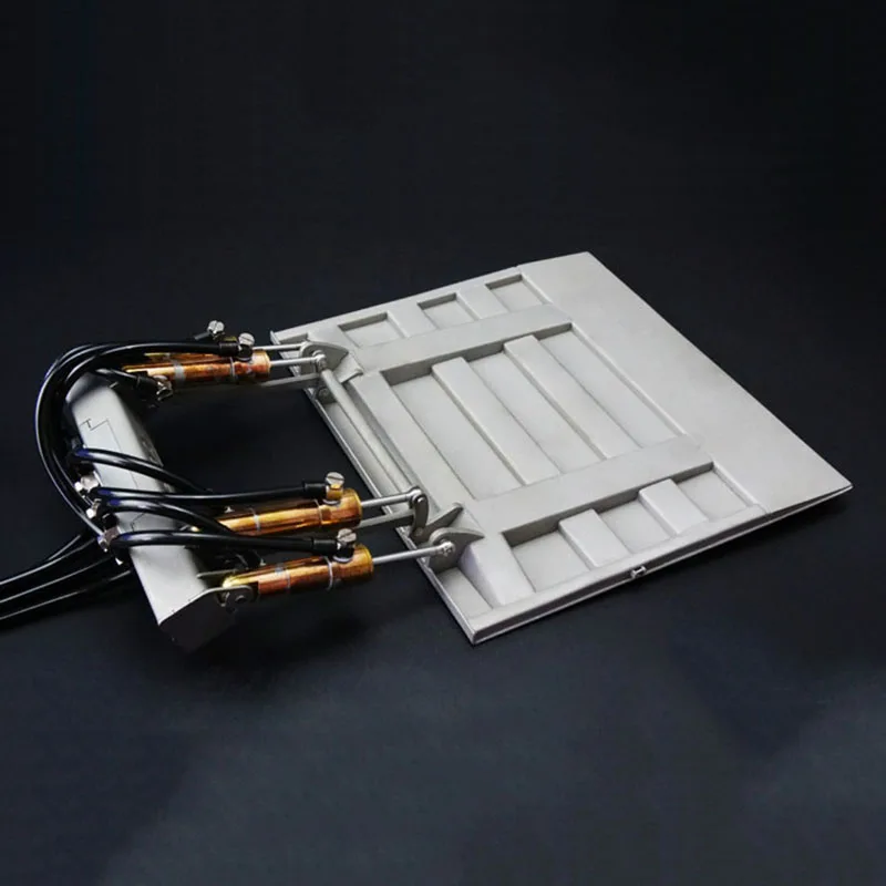 1/14 LESU металлическая гидравлическая задняя пластина цилиндра для грузового