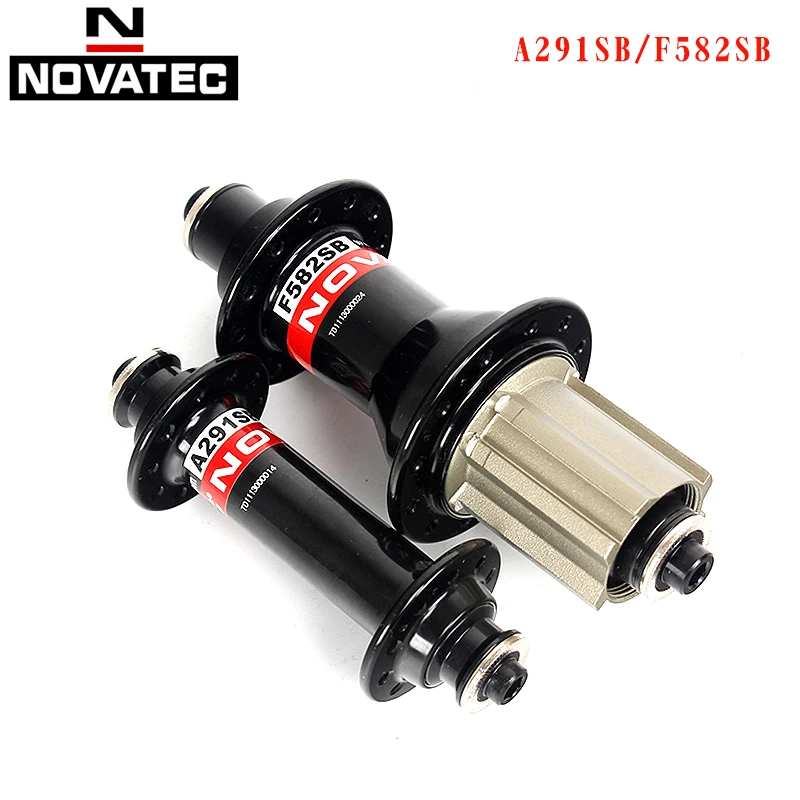 Novatec A291SB road bike hubs parts F482SB/ F582SB Bicicleta accessories 20H 24 Holes V Brake 9/10/11s QR bicycle Bearing | Спорт и