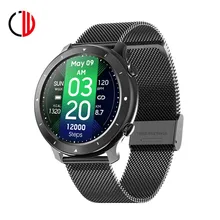 CZJW F87 2021 Smart Watch Men Women Full Touch Fitness Tracker Smartwatch Built-in game IP67 waterproof  For iOS Android phone