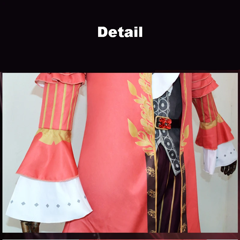 

Game Identity V Cosplay Costumes Survivor Wildling Murro Cosplay Costume Jester Skin Uniforms Red Clothes Coats Suits Sets Hot