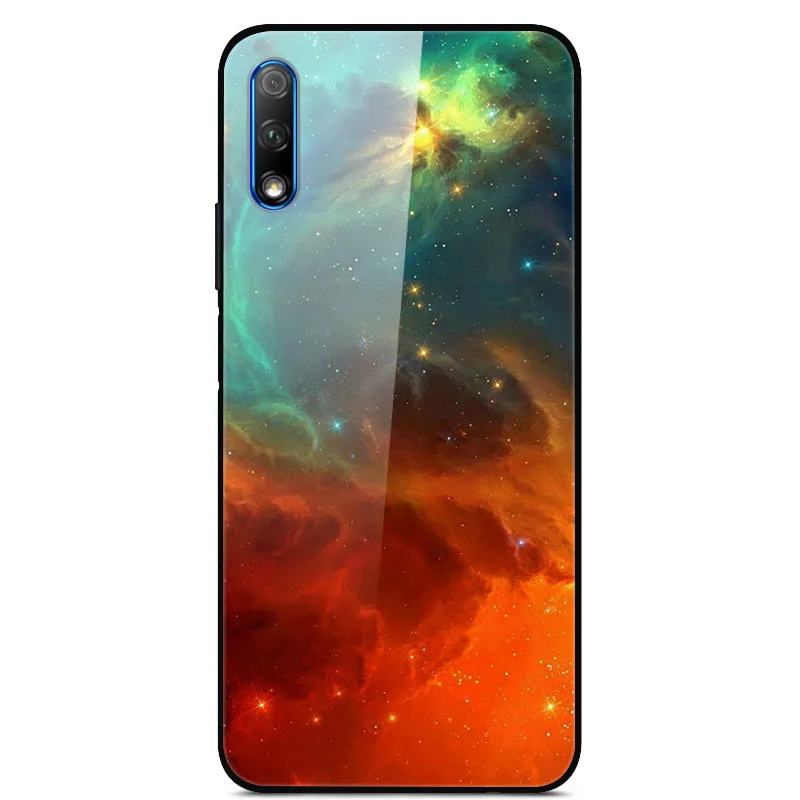 Роскошный чехол для huawei Honor 9X, чехол из закаленного стекла, силиконовый чехол для телефона huawei Honor 9X X9 9 X, чехол s для Honor 9X - Цвет: 12
