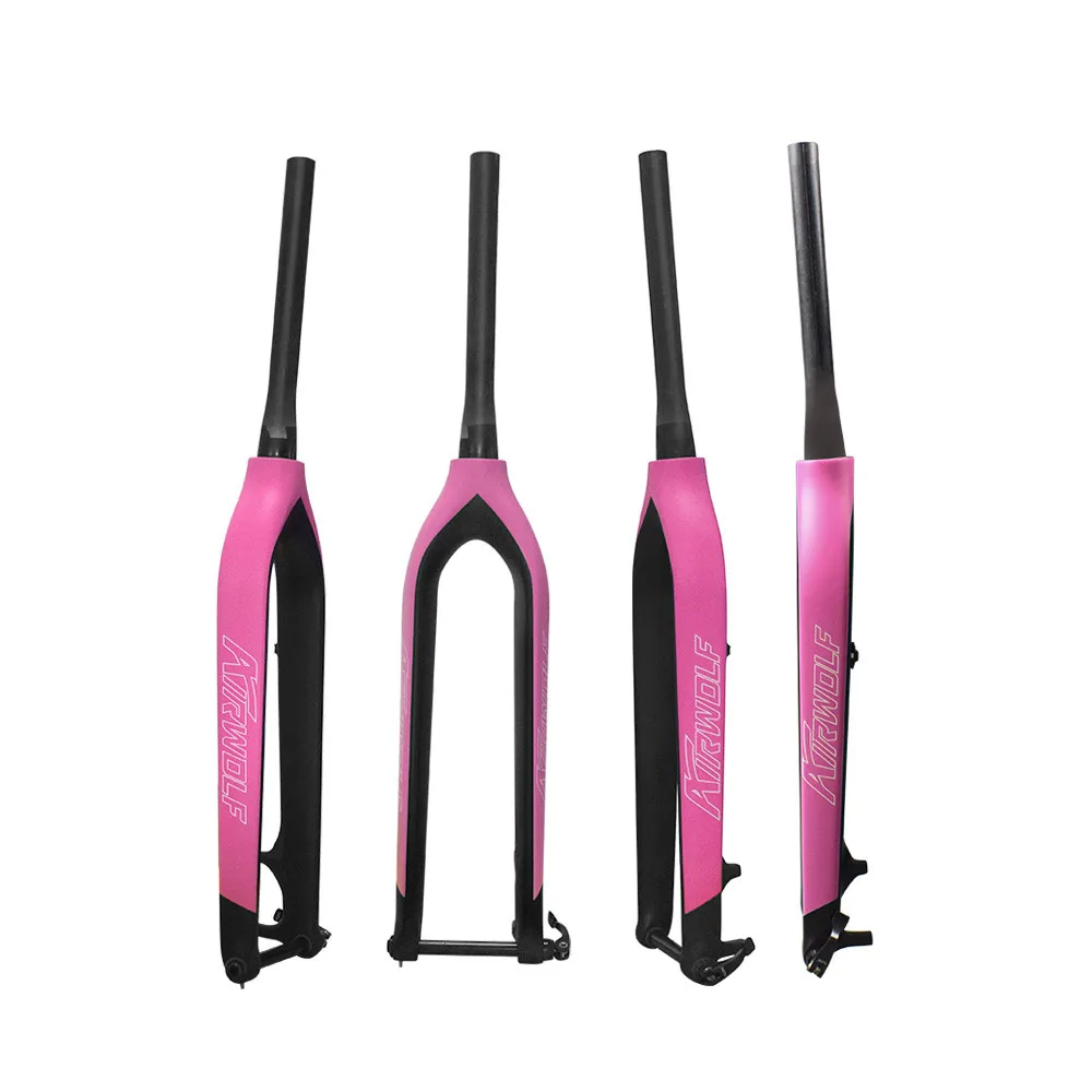 Вилка углеродная Airwolf на заказ 29er с сквозной осью 15 мм для горного велосипеда