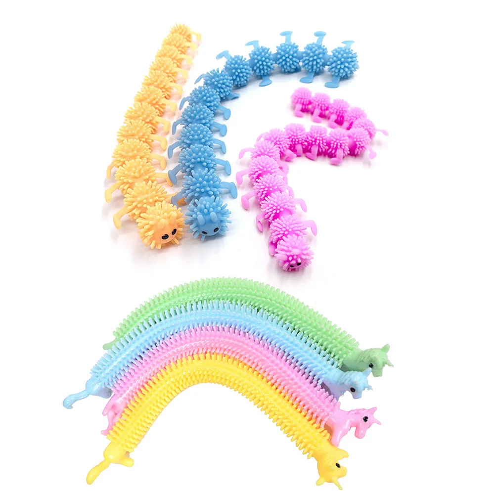 

Anti Stress Cartoon Stretchy String Toy Soft Elastic Rope Vent Color Random