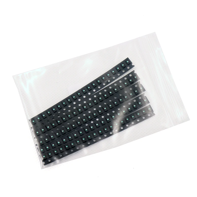 5 colors x20pcs =100pcs  1206 SMD LED light Package  Red White Green Blue Yellow 1206 led kit Free Shipping