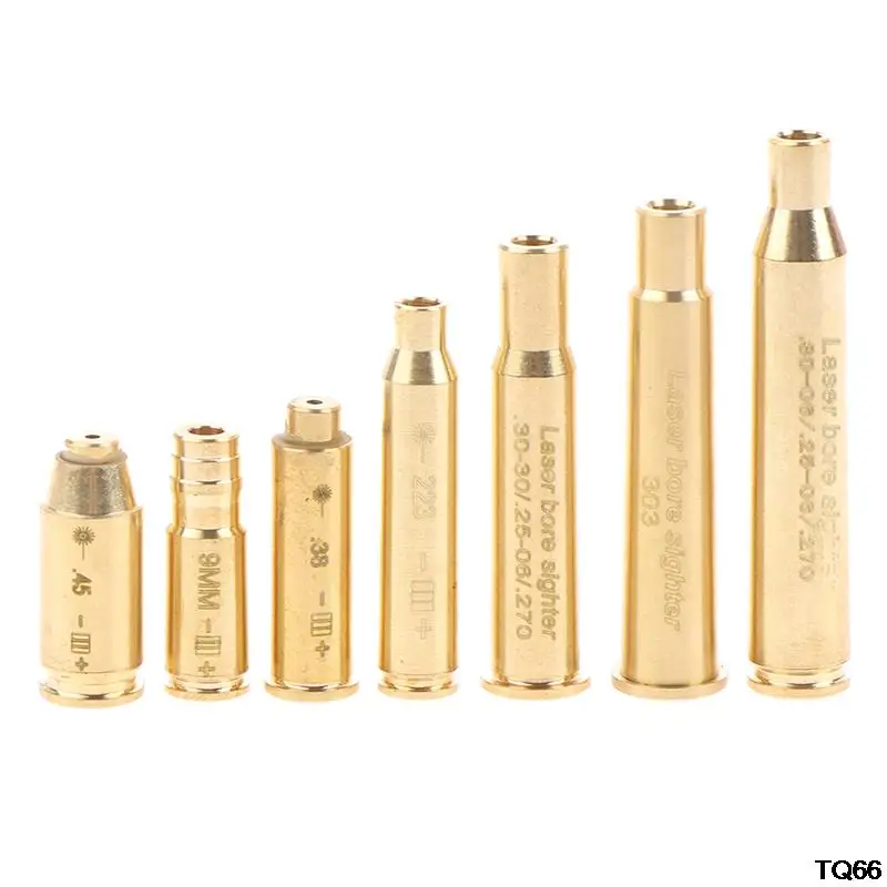 Красный точечный лазерный латунный бокс CAL .223/9 мм/308/.45/30-06 патрон аксессуары для