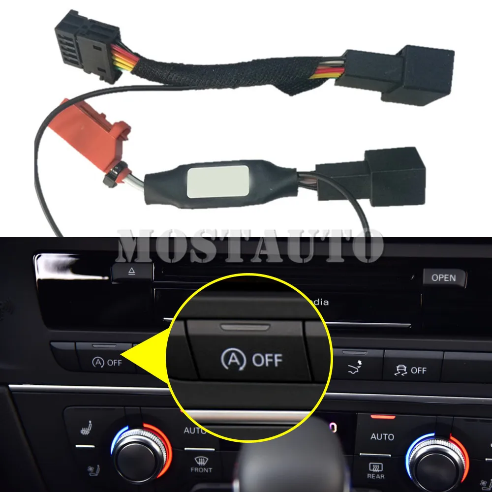 Car Auto Stop Start Engine Canceller Eliminator Plug Cable For Audi A6 C7 A7 4G8 2013-2018 Close Connector