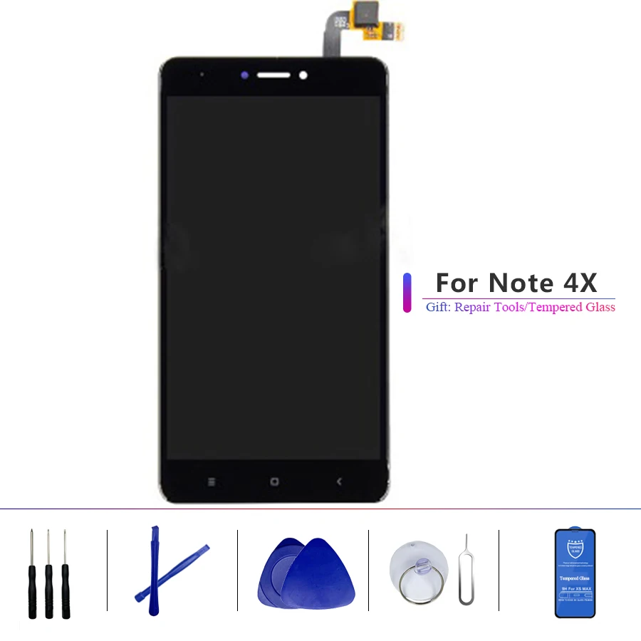 ЖК дисплей 5 &quotдля Xiaomi Redmi Note 4X с сенсорным экраном и дигитайзером в сборе замена