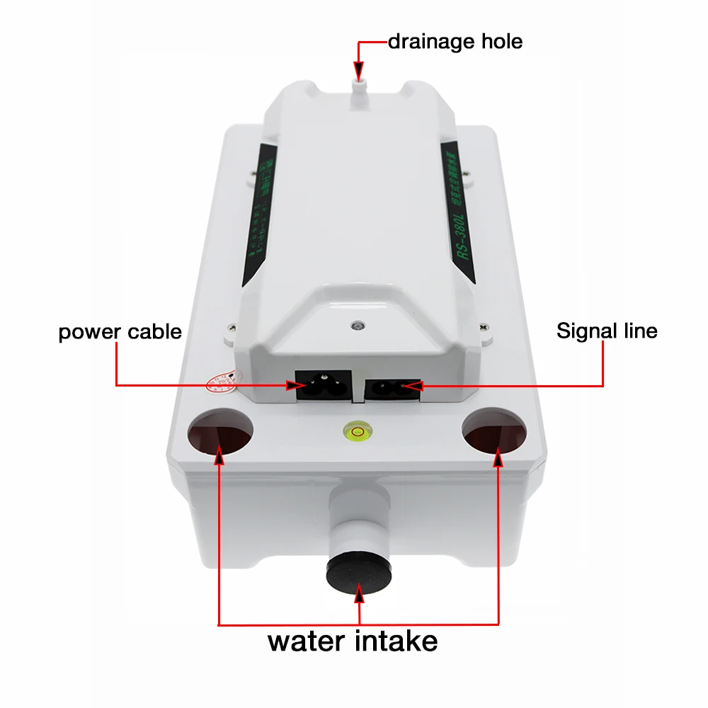 Конденсаторный подъемный насос RS380L нового типа бесшумный полностью