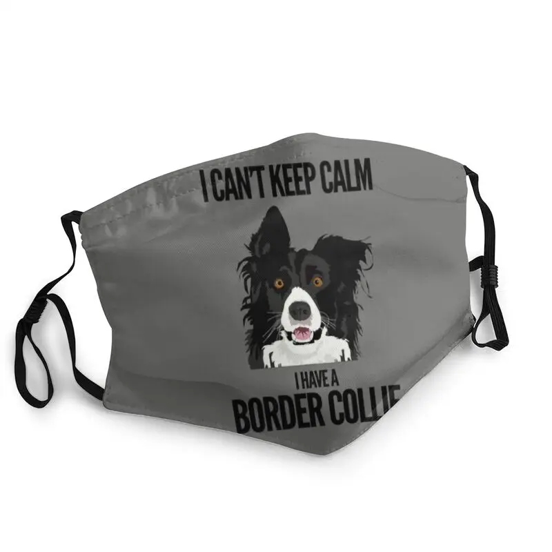 

Я не могу и надписью «Keep Calm вниз у меня есть колли маска Для мужчин Для женщин Для мужчин Пылезащитная Маска Защитная крышка респиратор дыша...