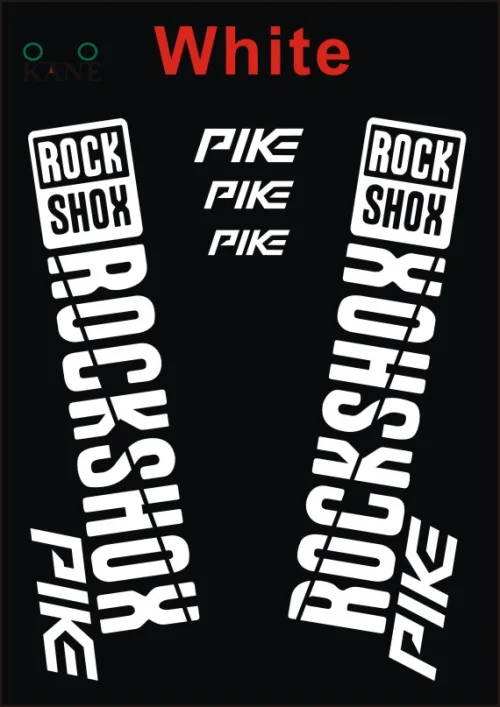 1 комплект наклеек Rockshox на щуку и вилку наклейки для украшения велосипеда