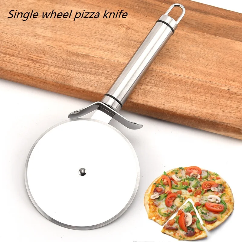 Фото 304 нержавеющая сталь инструмент для резки пиццы на одно колесо диаметром 10 см нож 304 нержавеющая сталь инструмент для резки пиццы на одно колесо диаметром 10 см нож