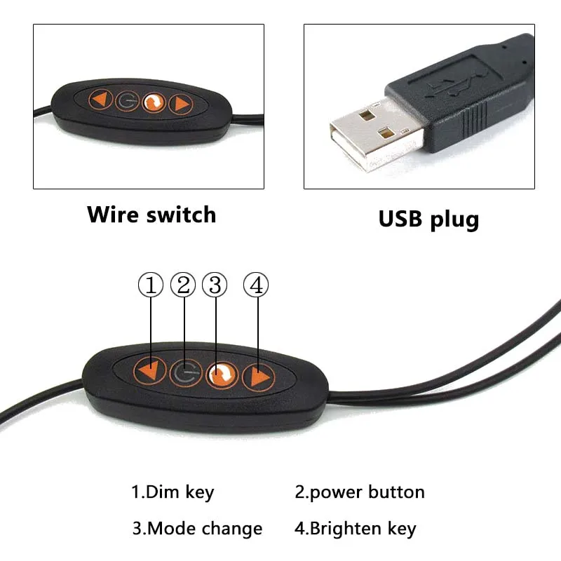 Украшения для дома Usb регулируемый холодный мобильный телефон ремонтный Светильник Настольный светильник тату дизайн ногтей 2в1 зажим Настольная лампа дизайн
