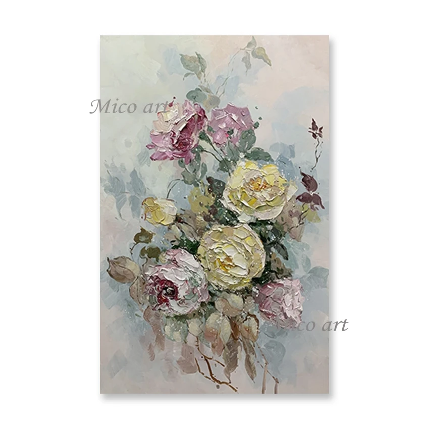 

Масляная картина "Классические цветы"