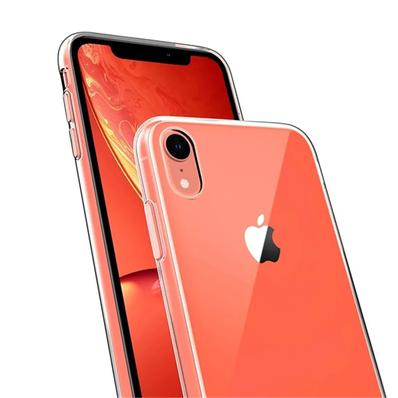 Чехол FENGTAI для iPhone XS MAX XR Прозрачный ударопрочный чехол прозрачные мягкие чехлы из