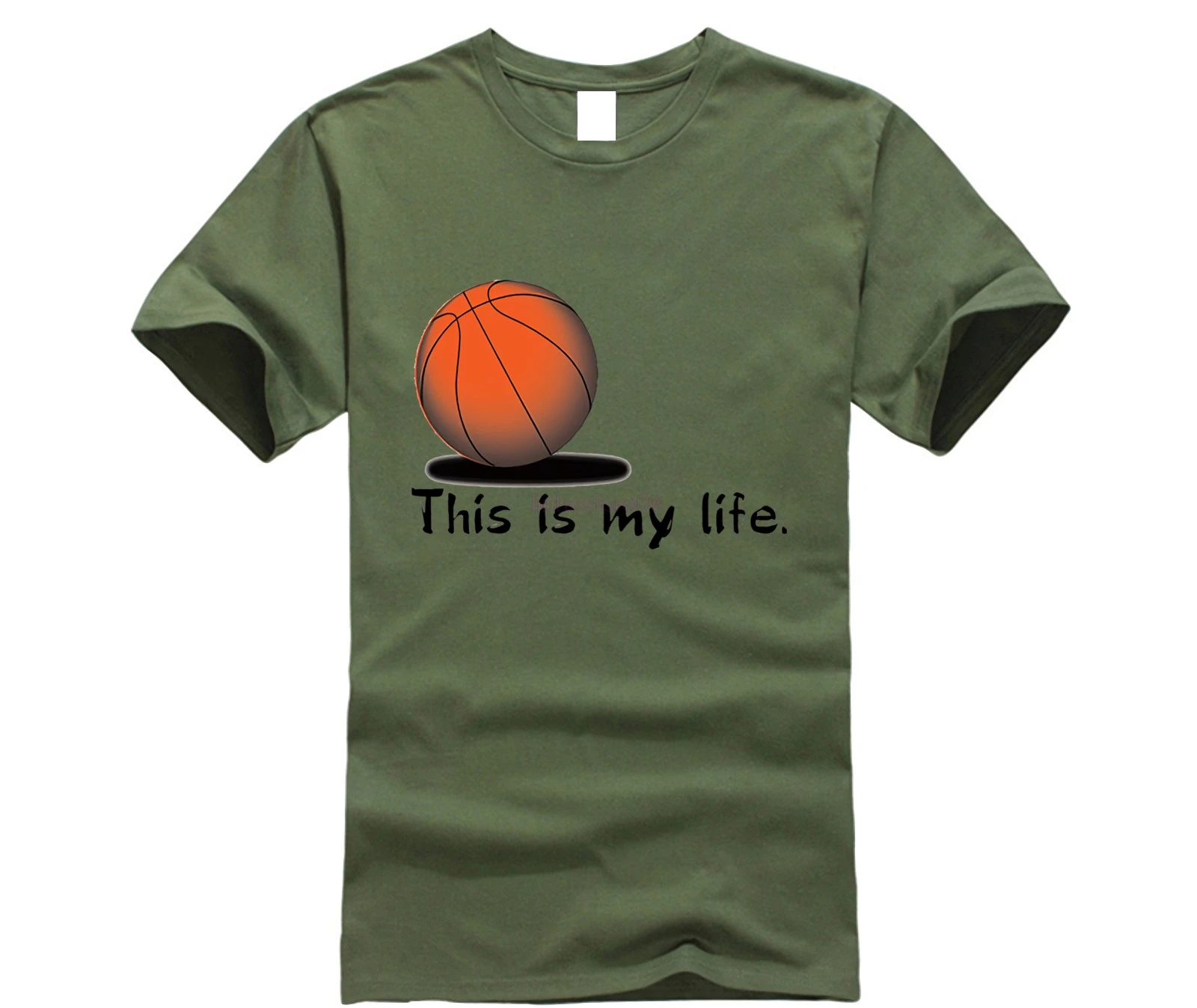 Топы летняя крутая забавная футболка это моя жизнь баскетбольная сетчатый мяч