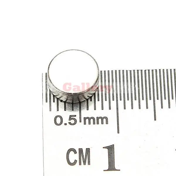 100 шт./партия неодимовые магниты N50 7 мм диаметр X 3 | Магнитные материалы