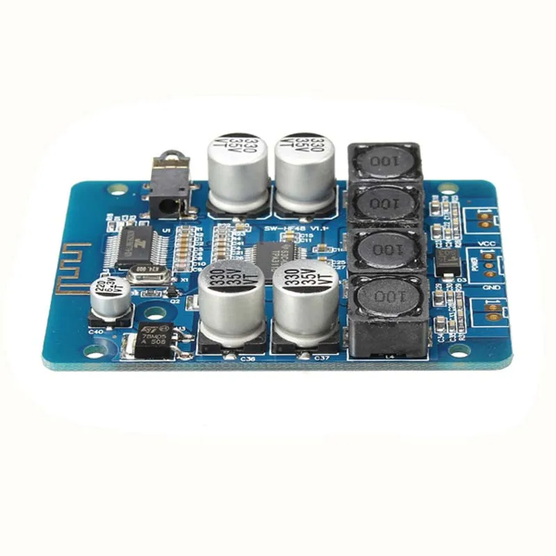 Цифровой усилитель мощности стерео аудио Bluetooth плата для diy игрушек модель