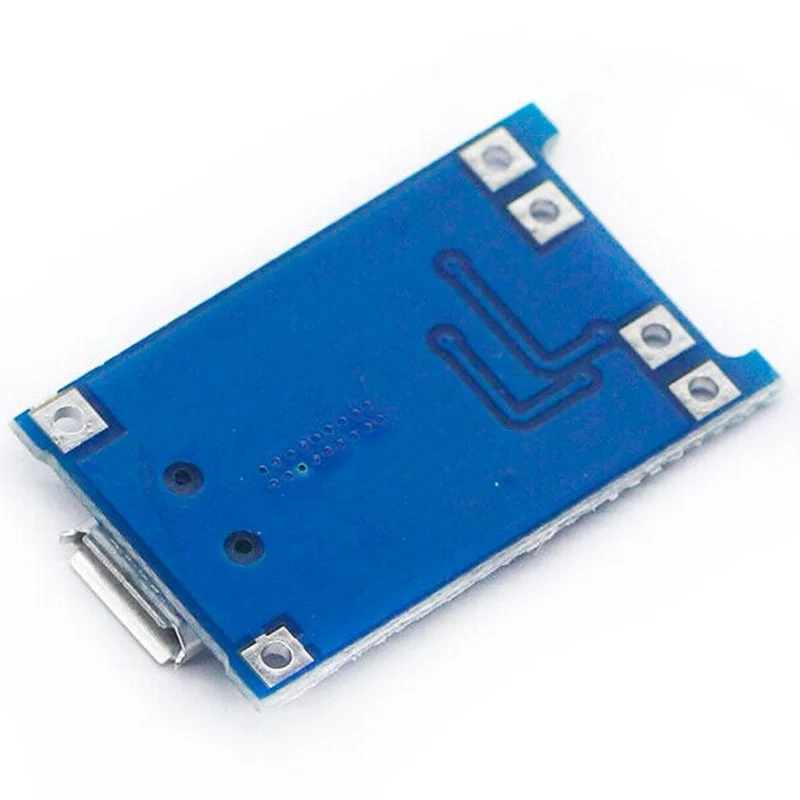 100 шт. TP4056 TC4056 Micro-USB 5 в 1 а 18650 модуль зарядного устройства литиевой батареи