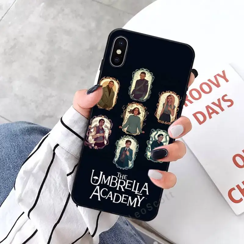 

The Umbrella Academy cartoon Phone Case for iPhone 11 12 mini pro XS MAX 8 7 6 6S Plus X 5S SE 2020 XR