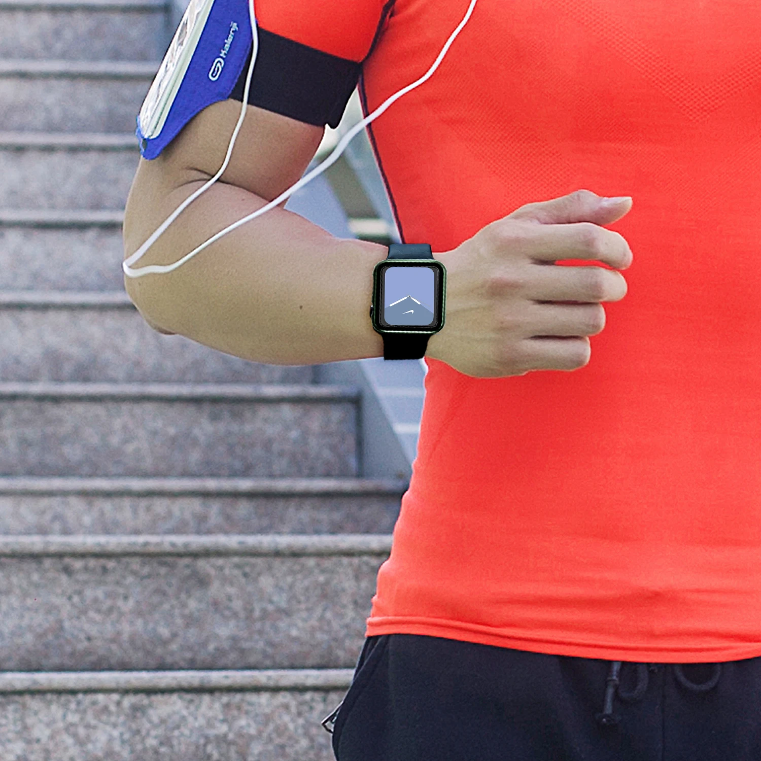 

Watch Cover Case For Apple Watch 5 4 44MM 40MM PC Full Protector With Glass Flim Screen For Iwatch Series 3 2 1 42MM 38MM