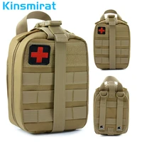 outdoor tactical molle pouch military emergency medical first aid survive kit bag outdoor travel hunting utility hiking gear