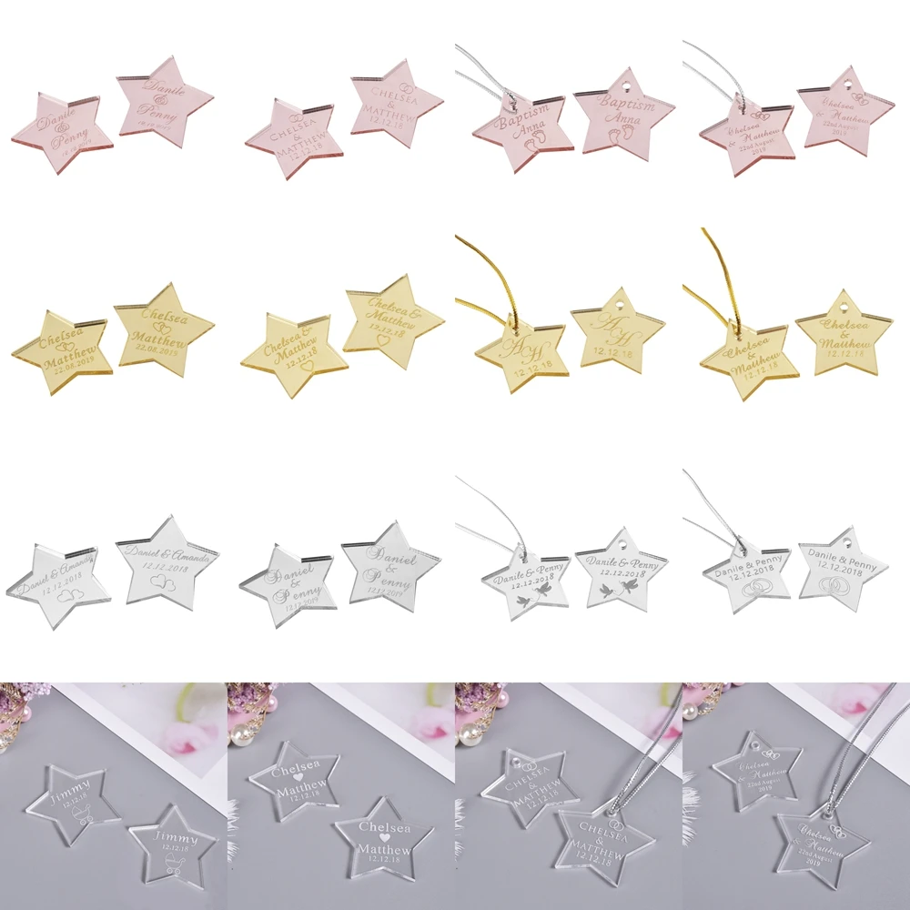 50 шт. декоративные акриловые украшения для детской свадьбы|Украшения своими