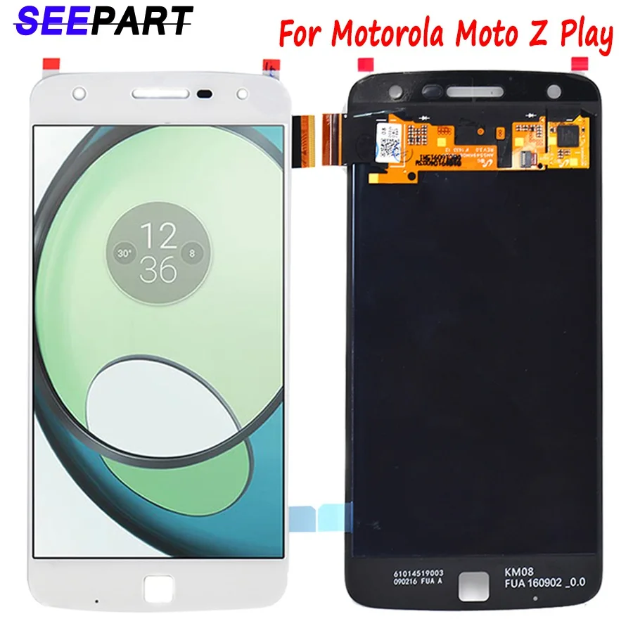 Оригинальный ЖК дисплей для Motorola Moto Z Play сенсорный экран с дигитайзером сменная