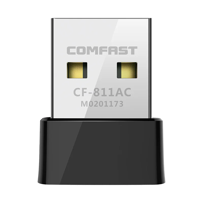 

CF-811AC 650Mbs USB Wireless 2.4G&5G Wifi Adapter High Speed Network Card RTL8811 Dual Band 802.11 AC Antenna for Laptop