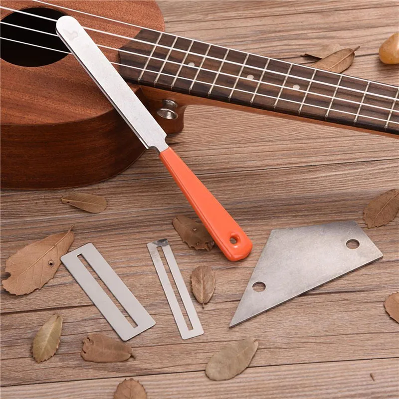 

1 Set Guitar Accessories Guitar Fret Crowning Luthier File Fret Rocker Leveling Fingerboard Guards Tool Guitars Parts