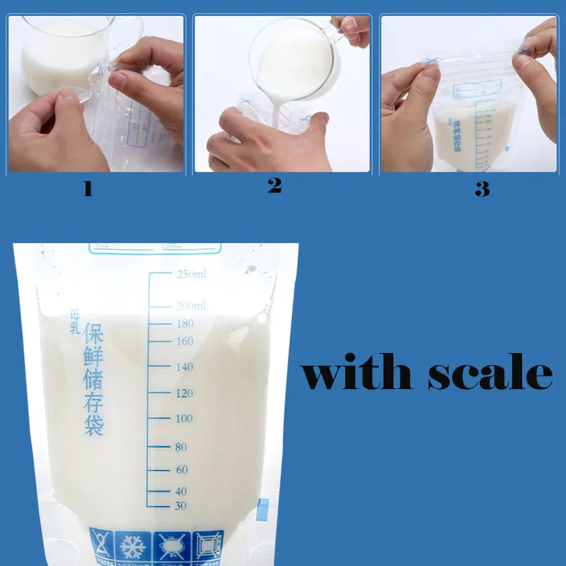 30 шт/пакет для хранения грудного молока вскармливания сумка холодильник со
