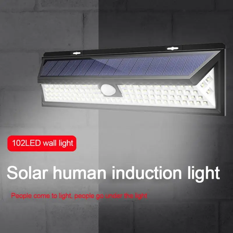 

Уличный светильник ing 102LED на солнечной батарее, IP65, 3 режима