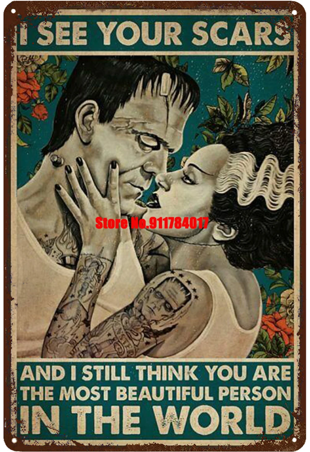 Я вижу ваши шрамы самый красивый человек металлические наклейки поделки