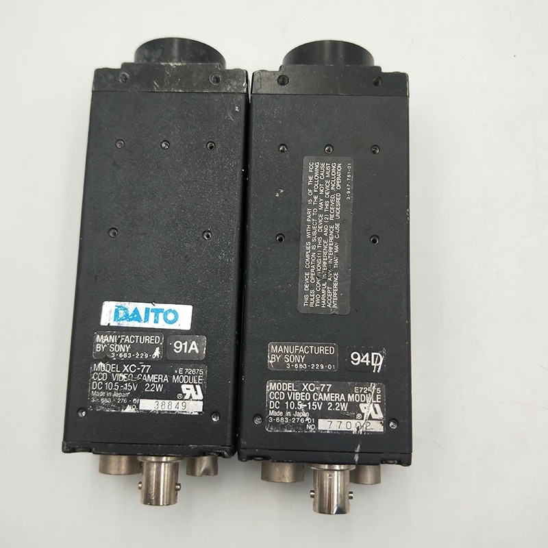 

SONY XC-77 （Quality guarantee and the price is negotiable）