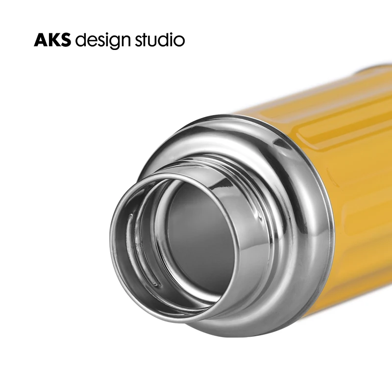 

AKS Thermos Portable Vacuum Flask Vintage S30408 Stainless Steel Insulated Tumbler Ms High-End Thermo Bottle 350 ML / 450 ML