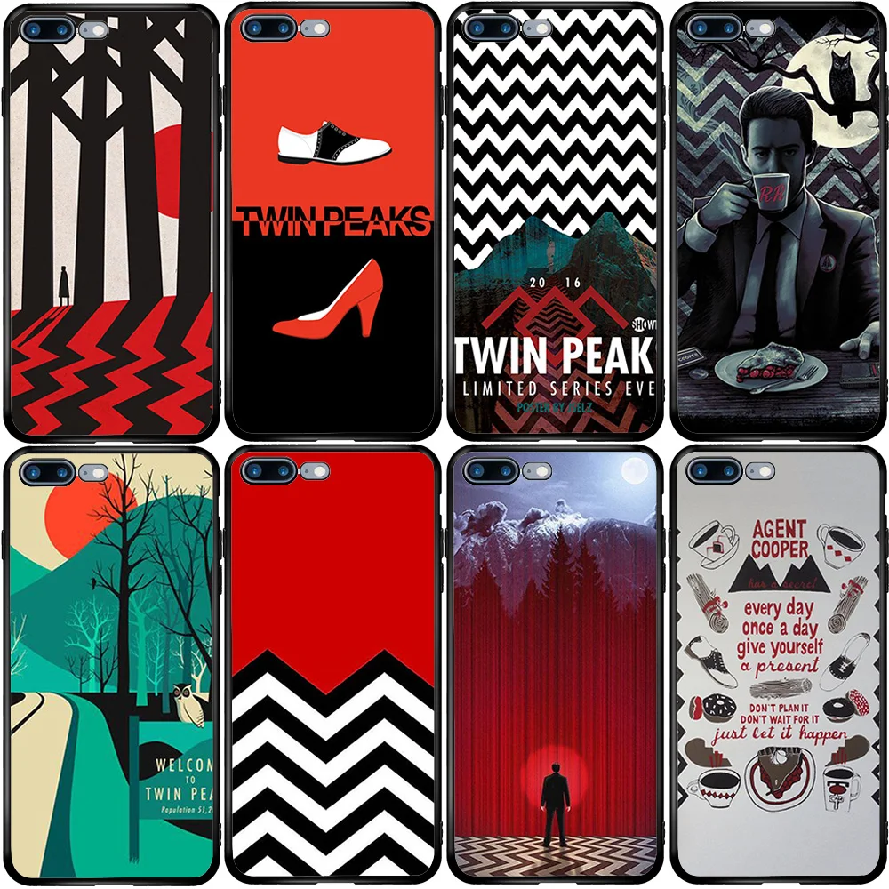 Добро пожаловать в Twin Peaks чехол для iPhone Oneplus 3 3T 5 5S 5T SE 6 6S 7 8 7T Plus X XS XR Max 11 12 Pro|Бамперы|