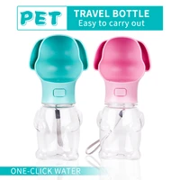 dog water bottle portable leak proof puppy water dispenser with drink feeder pets outdoor cute lightweight water bottle for dogs