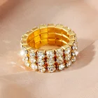 MANGOSKY эластичные 925 Серебро CZ кольцо с кристаллом фиолетового цвета красные, синие циркон