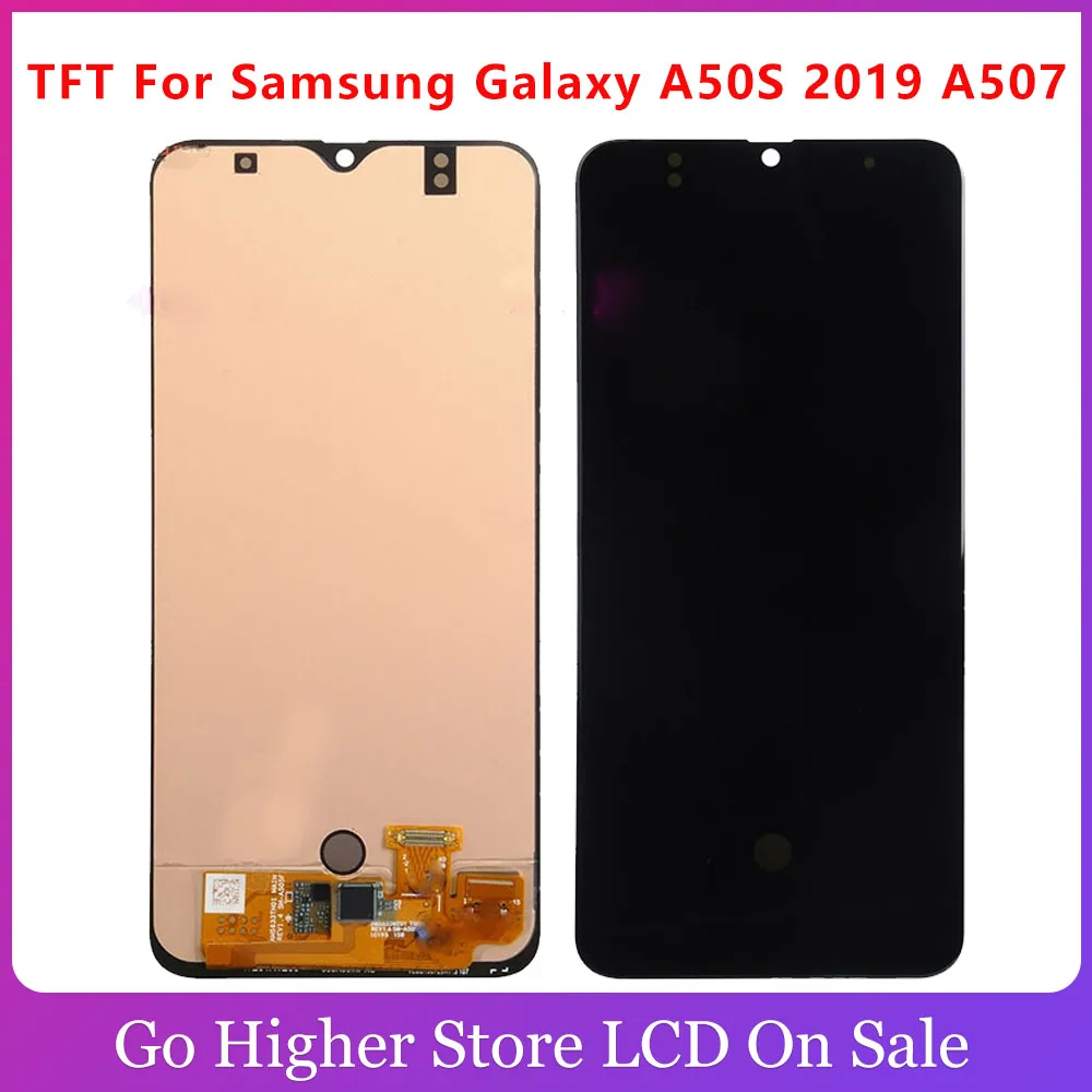 

TFT For Samsung Galaxy A50S 2019 A507 A5070 LCD Display Touch Screen Digitizer Assembly Free Tools