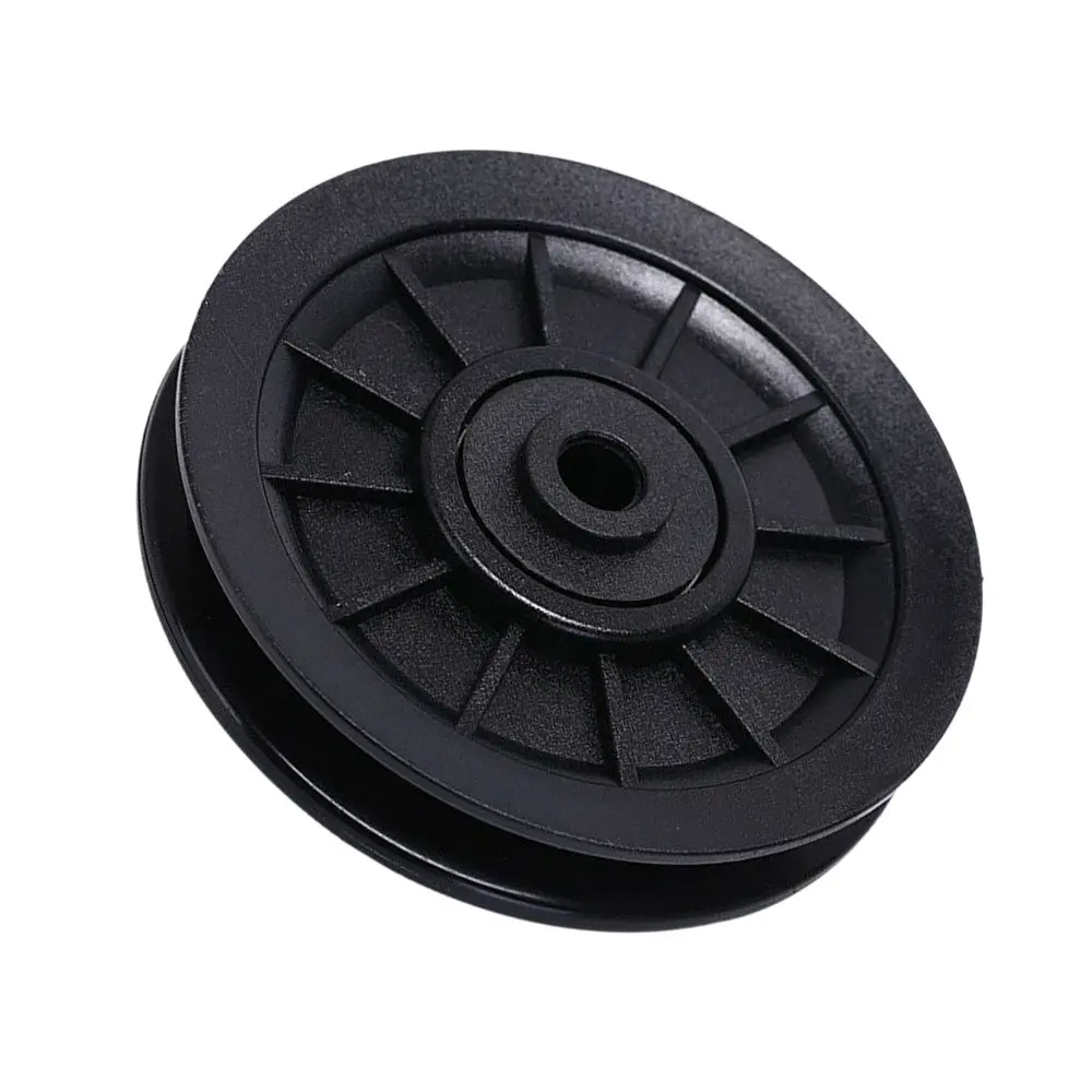 

Universal Pulley Wheel Fitness Equipment Gym Safe Durable Round Cable Part Wear Resistance Nylon Bearing Waterproof