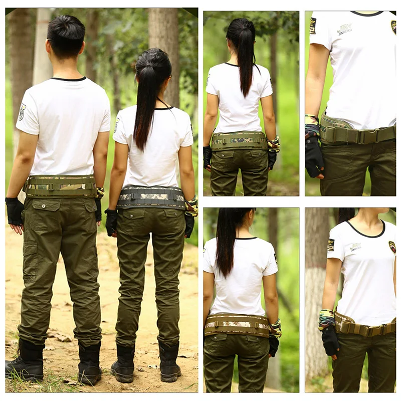 

l Equipment Air Gun Combat Wide Belt Multifunctional, practical, healthy and simple entertainment Tactical Belt Thickening