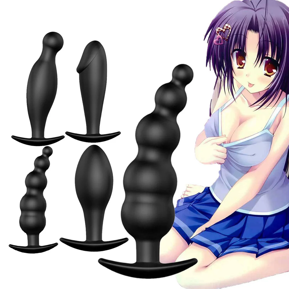 Butt Plug Silicone Open Expander Dildo Prostate Massager Anal Dilator Male Masturbator Women Men Couples Gay Sex To | Красота и