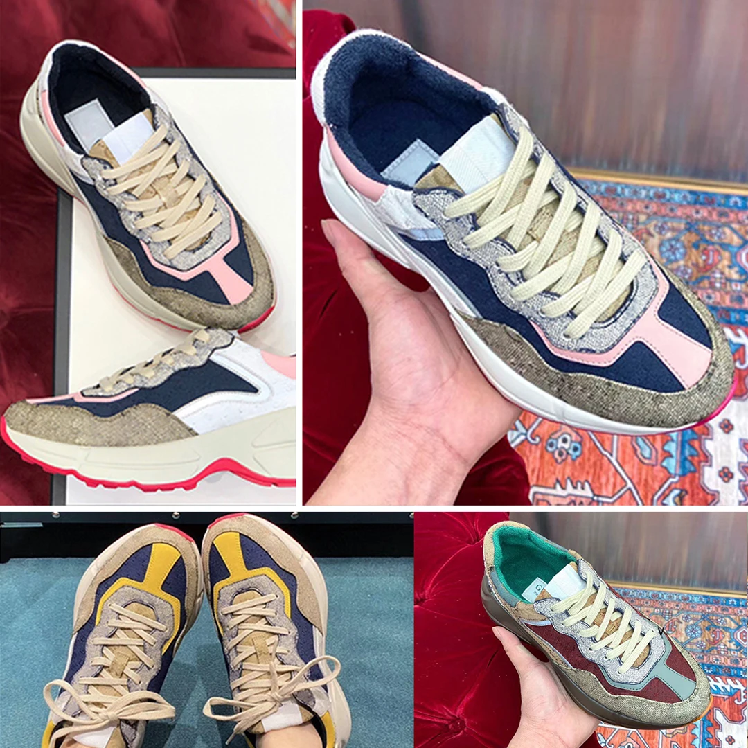 

Роскошные Дизайнерские Брендовые женские повседневные туфли на платформе, увеличенная толстая подошва, легкая обувь для мужчин, размеры ...