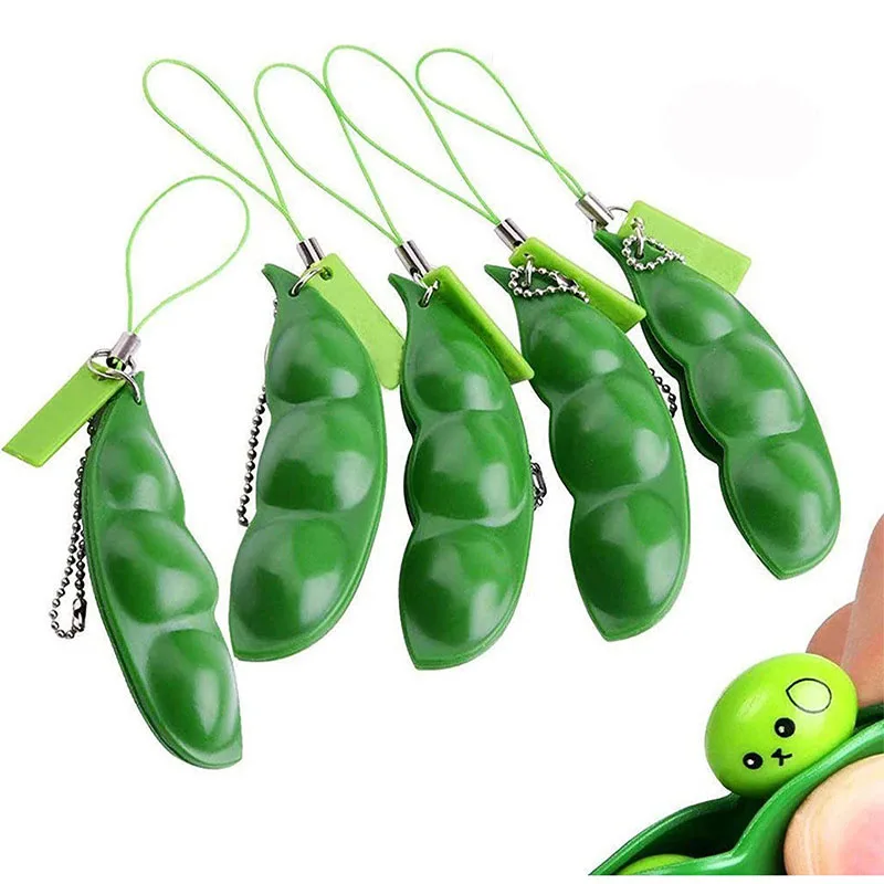 Новинка милые кавайные бобы сжимаемые игрушки антистрессовые Смешные гаджеты