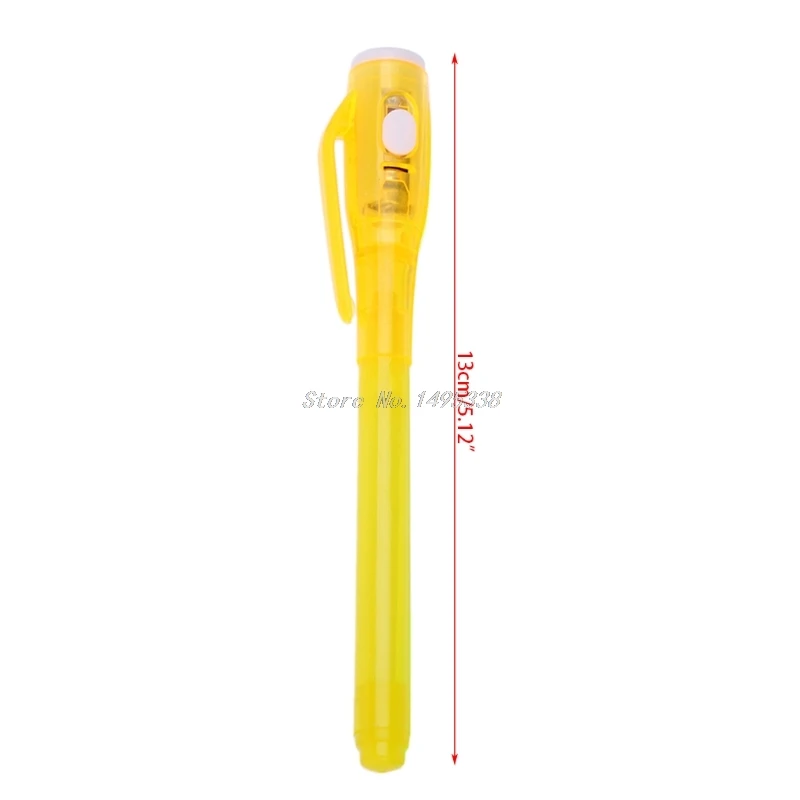 

Magic Invisible Ink Pen Writing Secret Message Gadget With UV Light Stationery Dropshipping